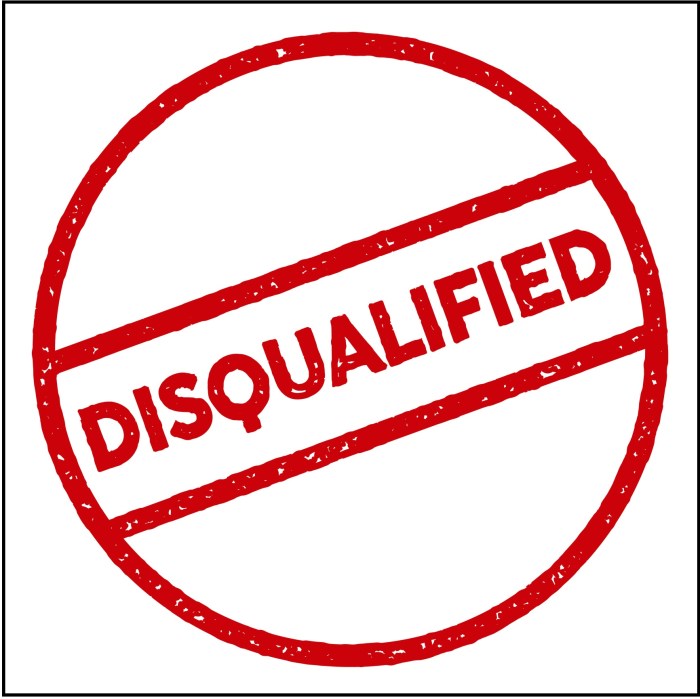 An rr who becomes subject to a statutory disqualification