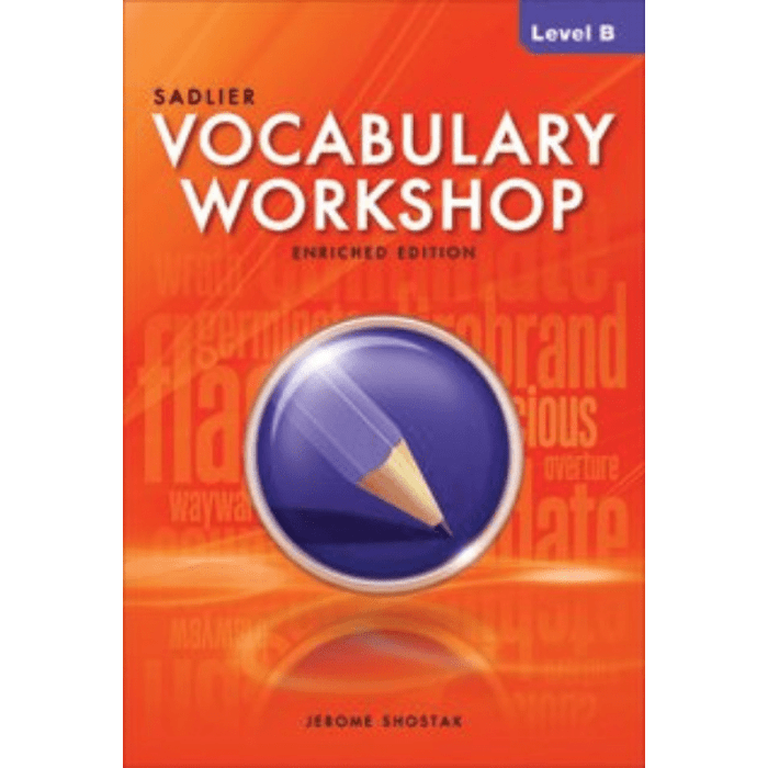 Sadlier vocabulary workshop level b answers unit 9